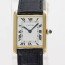 Cartier Vintage Tank Louis 18K Gold White Roman Dial